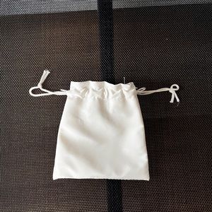 Small White Bag Adjustable Opening